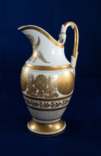 Old Paris Gilt Porcelain Pitcher