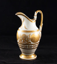 Old Paris Gilt Porcelain Pitcher