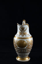 Old Paris Gilt Porcelain Pitcher