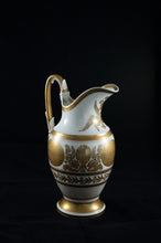 Old Paris Gilt Porcelain Pitcher