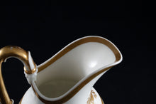 Old Paris Gilt Porcelain Pitcher