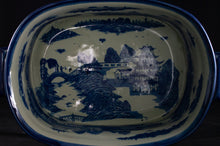 Colossal Blue & White Ironstone Footbath