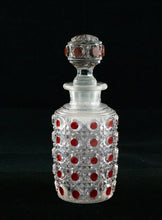Baccarat Ruby Diamonds and Stones Glass Toilette Bottle
