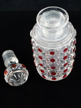 Baccarat Ruby Diamonds and Stones Glass Toilette Bottle