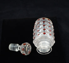 Baccarat Ruby Diamonds and Stones Glass Toilette Bottle