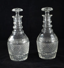 19th Century American Pressed Glass Decanters