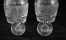 19th Century American Pressed Glass Decanters