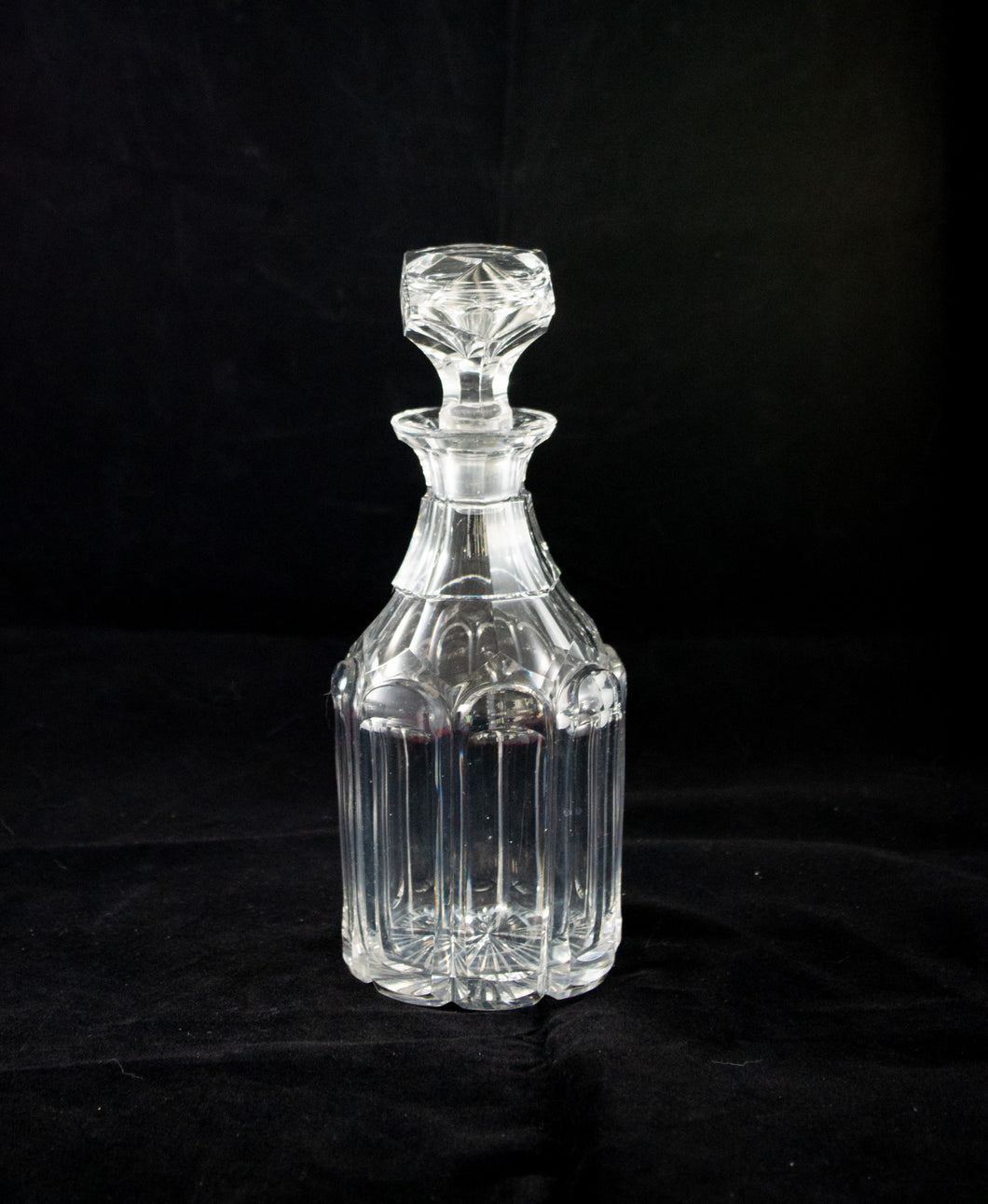 Early 20th Century American Pressed Glass Decanter