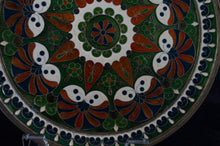 19th Century Russian Gilt Bronze Cloisonne Enamel Decorative Dish