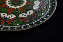 19th Century Russian Gilt Bronze Cloisonne Enamel Decorative Dish