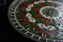 19th Century Russian Gilt Bronze Cloisonne Enamel Decorative Dish