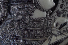 19th Century German Pair of Trojan War Plaques "Minerva vs. Mars/Ares"
