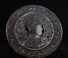 19th Century German Pair of Trojan War Plaques "Minerva vs. Mars/Ares"