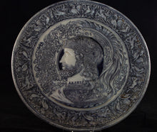 19th Century German Pair of Trojan War Plaques "Minerva vs. Mars/Ares"