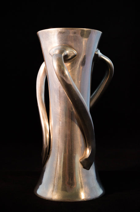 SOLD - Tudric Pewter Liberty London Vase