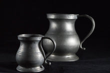 English Early 19th Century Pewter Measures
