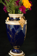 Two Albert Gregory signed Royal Crown Derby vases from the 1890-1921 production years. Measure 9.5"h x 6"w. From a San Francisco collection.