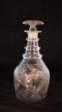 American Hand-Blown Flint Glass Decanter Early 19th Century Greenans Cottage