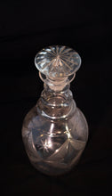 Pontil Detail American Hand-Blown Flint Glass Decanter Early 19th Century